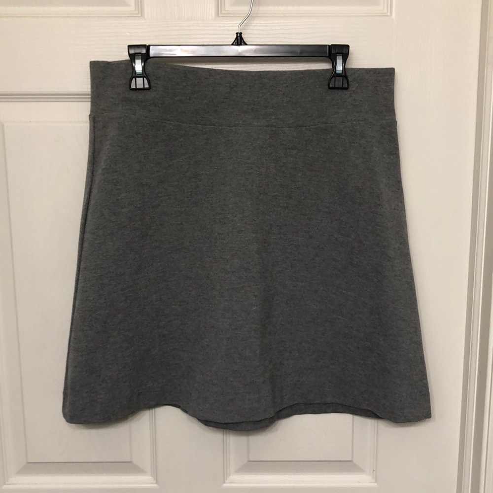 J Jill Gray Ponte Skirt